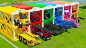 Машинки летают и прыгают! Развивающие мультики Машины помощники. Мультфильмы про машинки