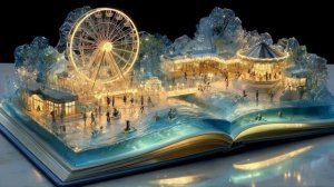 Фантастический мир из одной книги. Путешествие по сказочным диорамам. АСМР [AI ASMR] .