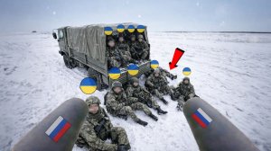 Российский FPV заметил грузовик с украинскими солдатами «Азов» финальный удар ещё впереди