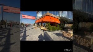 Прогулка по новой набережной в Адлере . Лето в конце декабря )