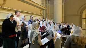 21.12.2025. Ранняя Литургия. Свято-Троицкий Измайловский собор Санкт-Петербурга.