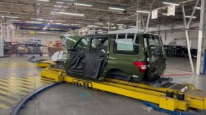 На заводе УАЗ нам показали одну из любопытных новых систем