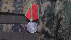 Артиллеристам вручили высокие награды за подвиги на передовой