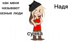 Как меня называют разные люди