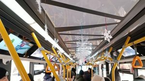 Новогодние чудеса в троллейбусе