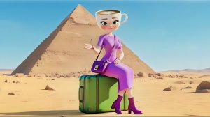 Балерина Капучина отправляется в путешествие к великим пирамидам