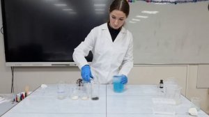 Эксперимент для проекта на Февральскую естественнонаучную смену Сириус.