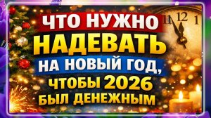 Что нужно надевать на Новый год, чтобы 2026 был денежным? Цвета, приметы и ритуалы