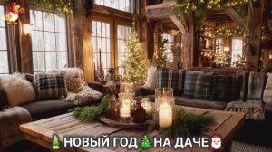 Новый Год на даче 🎄 Атмосфера природы и праздника (3)
