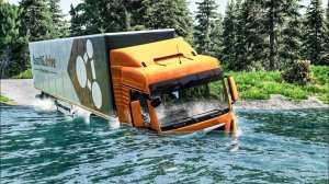 МАШИНКИ ВИДЕО ПРО МАШИНКИ СИМУЛЯТОР КРАШ-ТЕСТА ПЕРЕЕЗЖАЕМ ГЛУБОКУЮ РЕЧКУ ИГРУШКИ МАШИНКИ