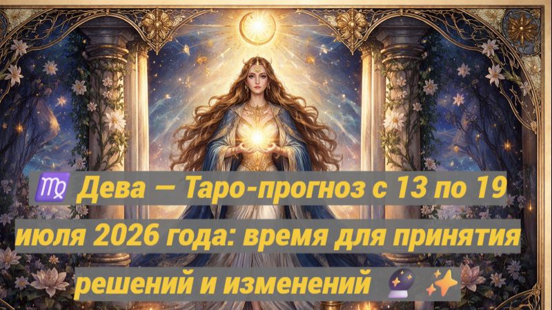 ♍ Дева — Таро-прогноз с 13 по 19 июля 2026 года: время для принятия решений и изменений 🔮✨ смотреть онлайн