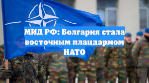 Пилипсон: Болгария стала плацдармом НАТО для подготовки к конфликту с Россией