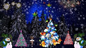 Видеофоны! Видеофон С Новым Годом! В Новогоднем лесу 1 от Киностудии Мудрого Кота Тимофея!