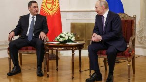 Путин обсудил с Жапаровым сотрудничество РФ и Киргизии