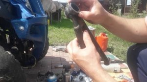 Tiger Sport 250 переделка шаровых - front lower ball joint rework