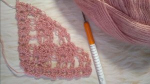 ⭐⭐⭐МК Узор для шали крючком⭐⭐⭐