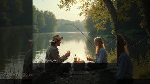 рыбалка да веселья.