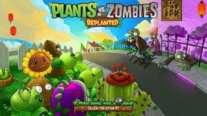 Зомби против растений! Plants vs Zombies: Replanted Тайная миссия Китай Обучение! ПвЗ PvZ