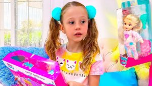 Настя и Алла ревнуют папу