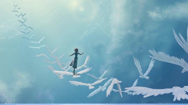 Улетая на закат (вариация 4)