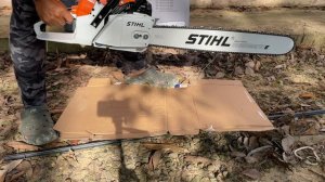 Настройка БЕНЗОПИЛЫ STIHL MS 382 | первый запуск и проверка реза