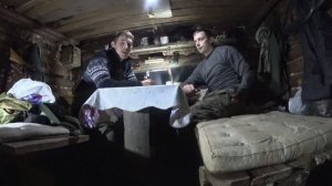 Результат не главное...или как мы на охоту за гусем ходили . Ночёвка в избе.