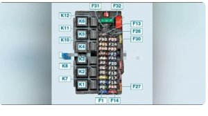 ПРЕДОХРАНИТЕЛИ И РЕЛЕ ЛАДА ГРАНТА