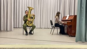 Песня - С. Алескеров (Ильясов Исмагил - туба)