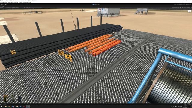 Имитация процесса ремонтно-исправительных работ