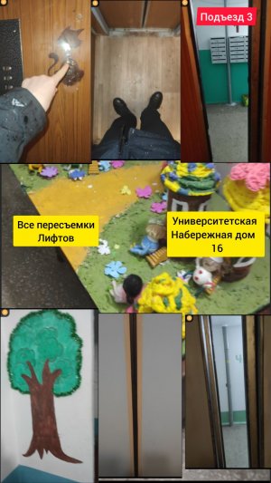 ВСЕ ПЕРЕСЪЕМКИ ЛИФТОВ В 16 ДОМЕ