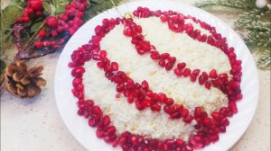 Красивый Новогодний салат на 🎄2026г "Ëлочная игрушка" 🎄