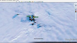 Антарктида. Гигантский НЛО Оттаял Во Льдах