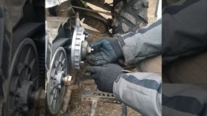 Разбираем вариатор квадроцикла рм 650-2, замена сцепления. 1ч.