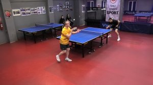 за III место МИКСТ 31 очко Казачек/Нельсон - Минин/Шамахова 14.12 настольный теннис СПб