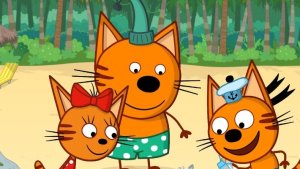 Три кота  Приключения. Игра мультфильм