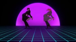 джотаро танцует с какёйном