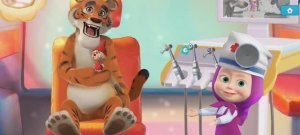 Маша и Медведь Мультфильм Зубной врач
