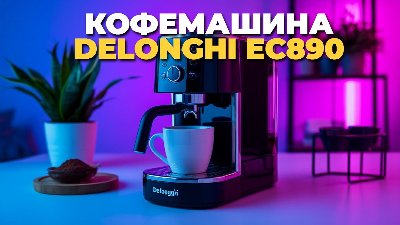 Полный обзор DeLonghi EC890 – дизайн, качество кофе и удобство смотреть онлайн