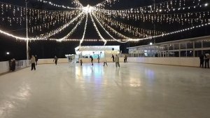 Ледовый каток в Горпарке. #Калиниград2025