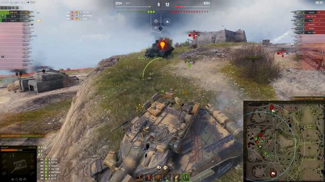 [Fermani wot] AMX 50 B: бой-аттракцион — сальто, таран, прыжки и мега рекорд смотреть онлайн