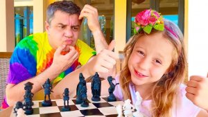 Настя хочет быть хорошей дочкой для папы. История для детей