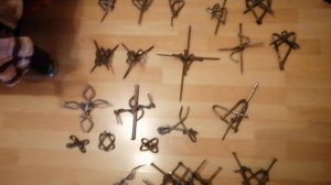 Фигурки из гвоздей