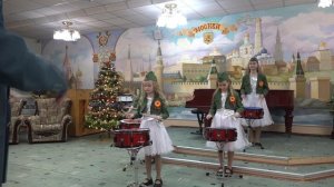 "Марш Преображенского полка" (барабаны) - Елизавета Тарасова и "САМЫЕ НЕБЕСАМЫЕ"