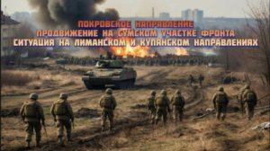 Новости СВО Сегодня-Покровское направление Продвижение на Сумском участке фронта Лиманск