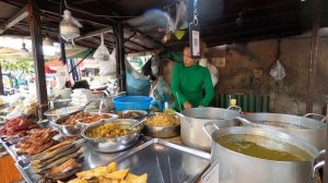 Люди и еда Камбоджи прогулка по городу и деревне 🍲