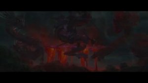 Мультфильм - Нэчжа побеждает Царя драконов (2025) Фэнтези.Момент из мультфильма