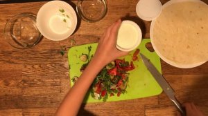 Приготовление вегетарианской шаурмы по-домашнему! Обзор.