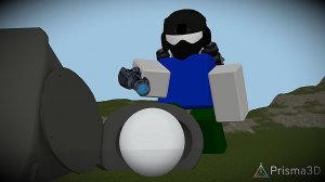 Мини батл сделанный в Prisma 3D