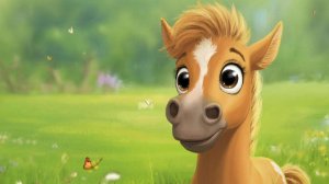 Мультфильм детям! Про лошадку.