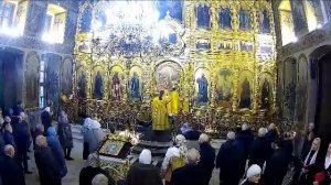 21.12.2025. Неделя 28-я по Пятидесятнице. Глас 3-й.  Прп. Патапия. Ранняя Литургия